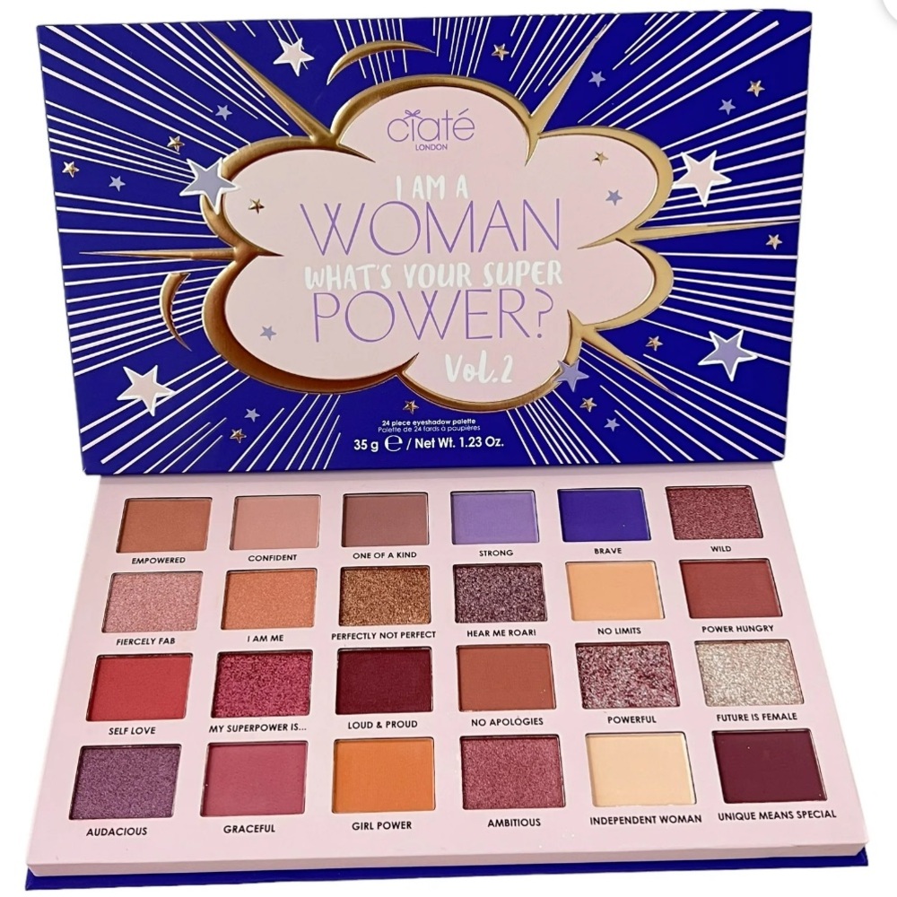 Ciaté London I Am Woman Eyeshadow Palette 24 Creamy and Highly-Pigmented Shades